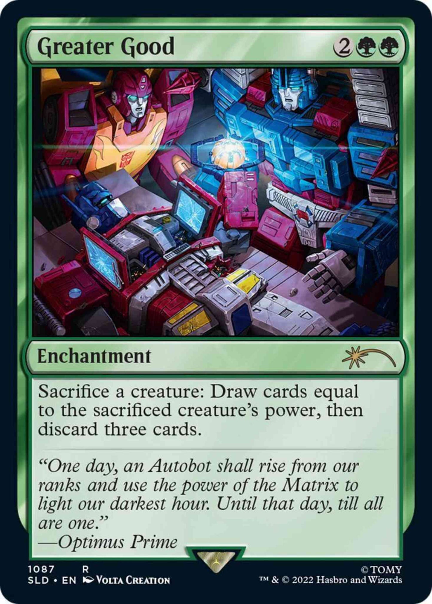 Greater Good [1087] [Transformers: Roll Out] [Secret Lair Drop] [Non-Foil]