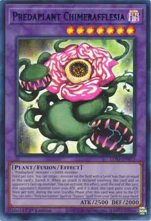 Predaplant Chimerafflesia - Blue - LDS3-EN074 - Ultra Rare - 1st Edition