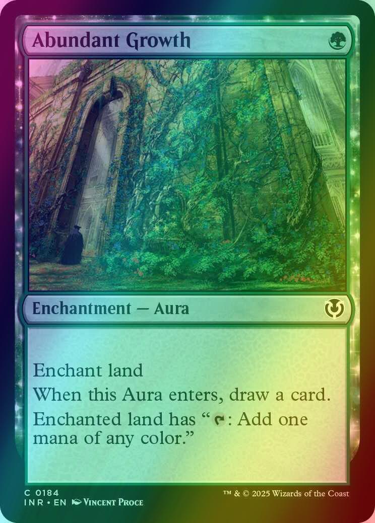 Abundant Growth [184] [Innistrad Remastered] [Foil]