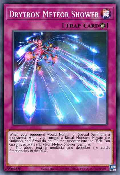 Drytron Meteor Shower - GEIM-EN036 - Rare - 1st Edition