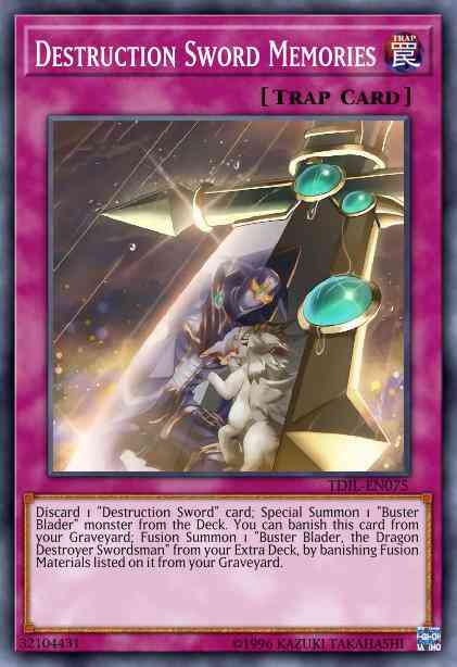 Destruction Sword Memories - TDIL-EN075 - Common - Unlimited