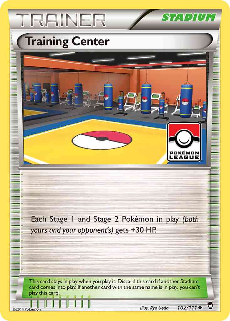 Training Center - 102/111 - Uncommon [xy3-102] [Reverse Holo]