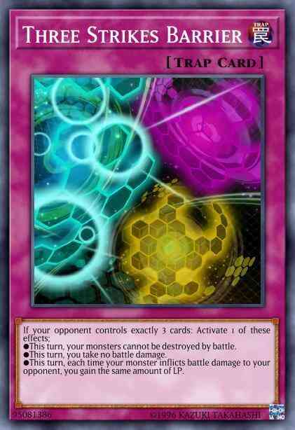 Three Strikes Barrier - SP18-EN045 - Starfoil Rare - 1st Edition