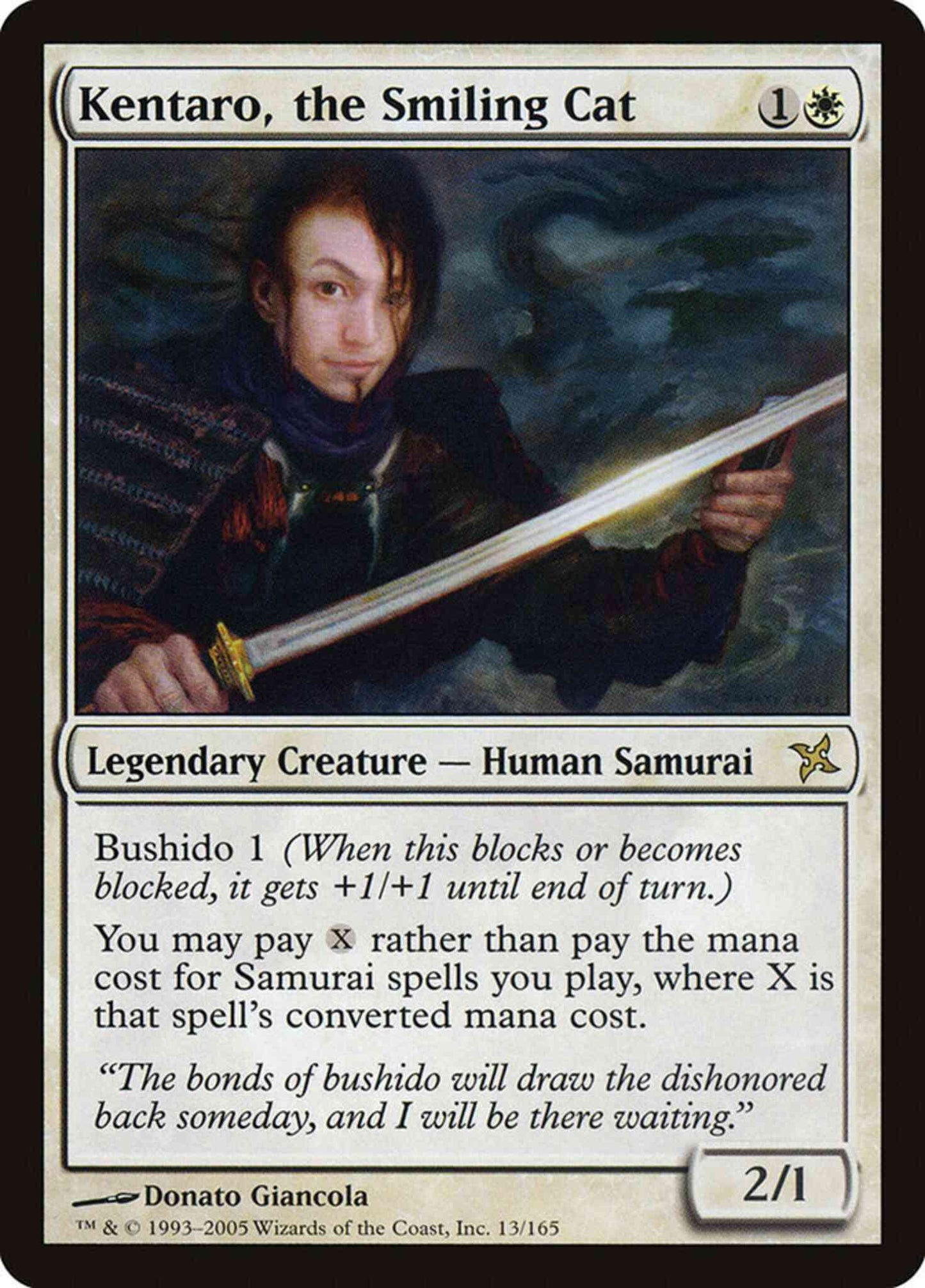 Kentaro, the Smiling Cat [13] [Betrayers of Kamigawa] [Non-Foil]