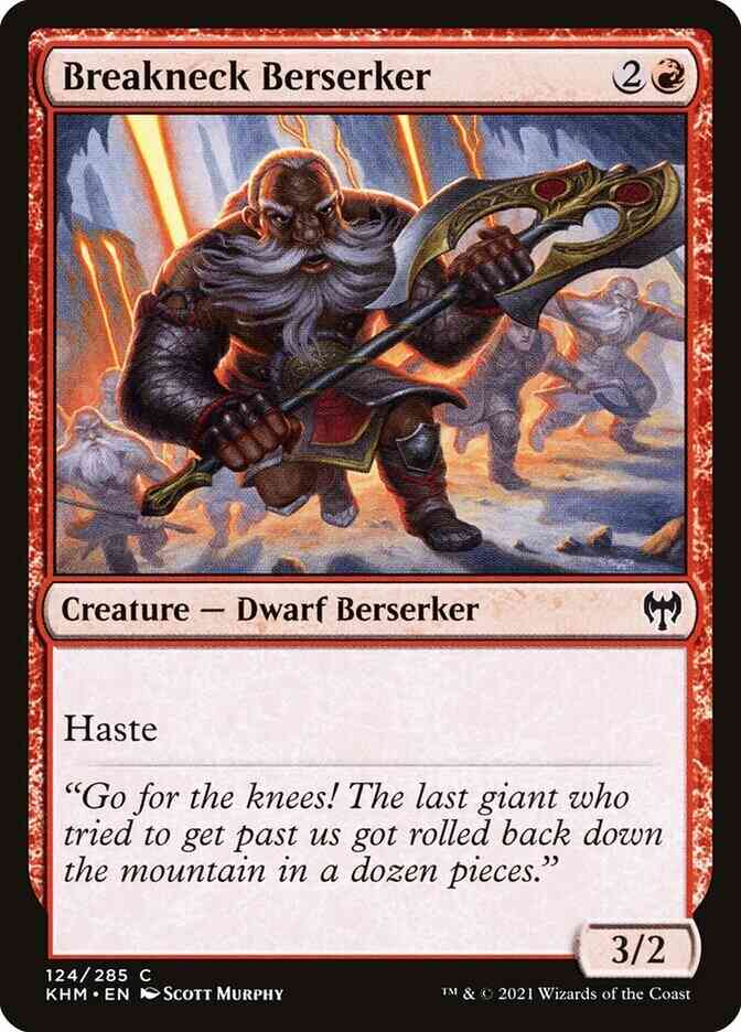 Breakneck Berserker [124] [Kaldheim] [Non-Foil]