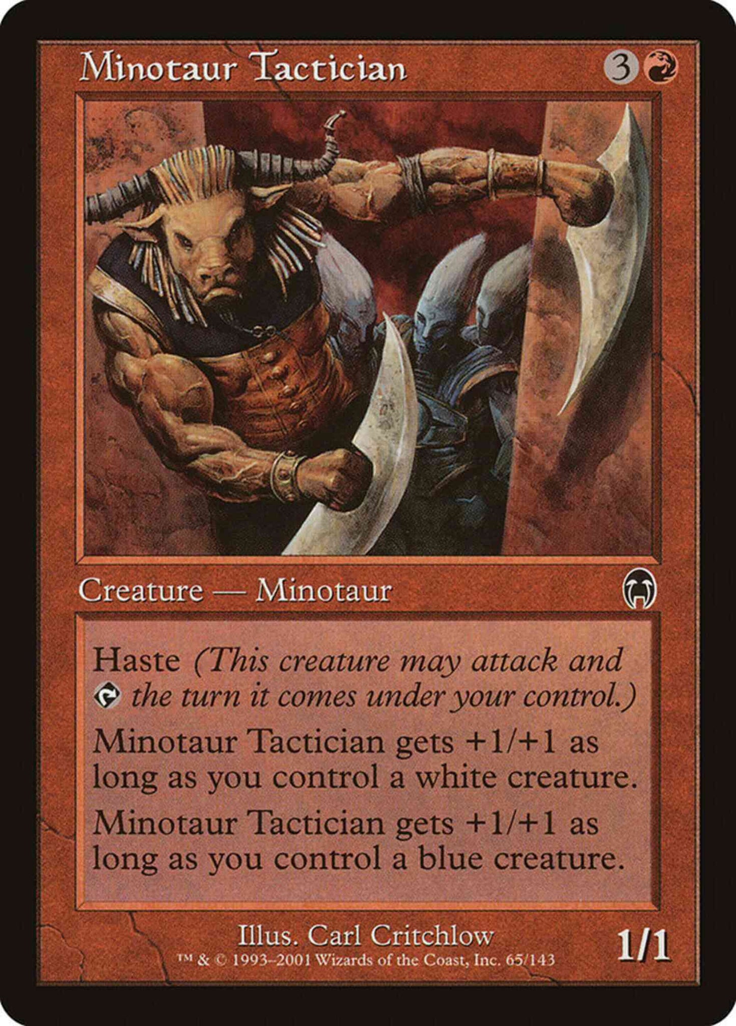Minotaur Tactician [65] [Apocalypse] [Non-Foil]