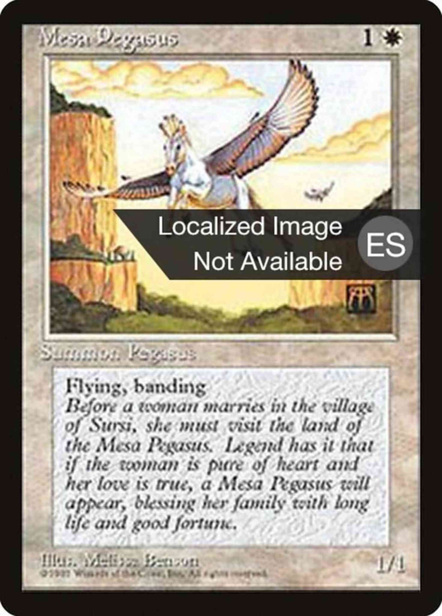 Mesa Pegasus - Korean [35] [Fourth Edition Black Border: Korean] [Non-Foil]