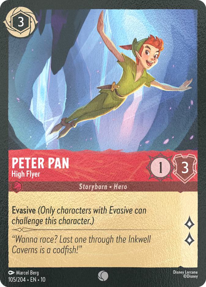 Peter Pan - High Flyer - 105/204 [Whispers in the Well] [Cold Foil]