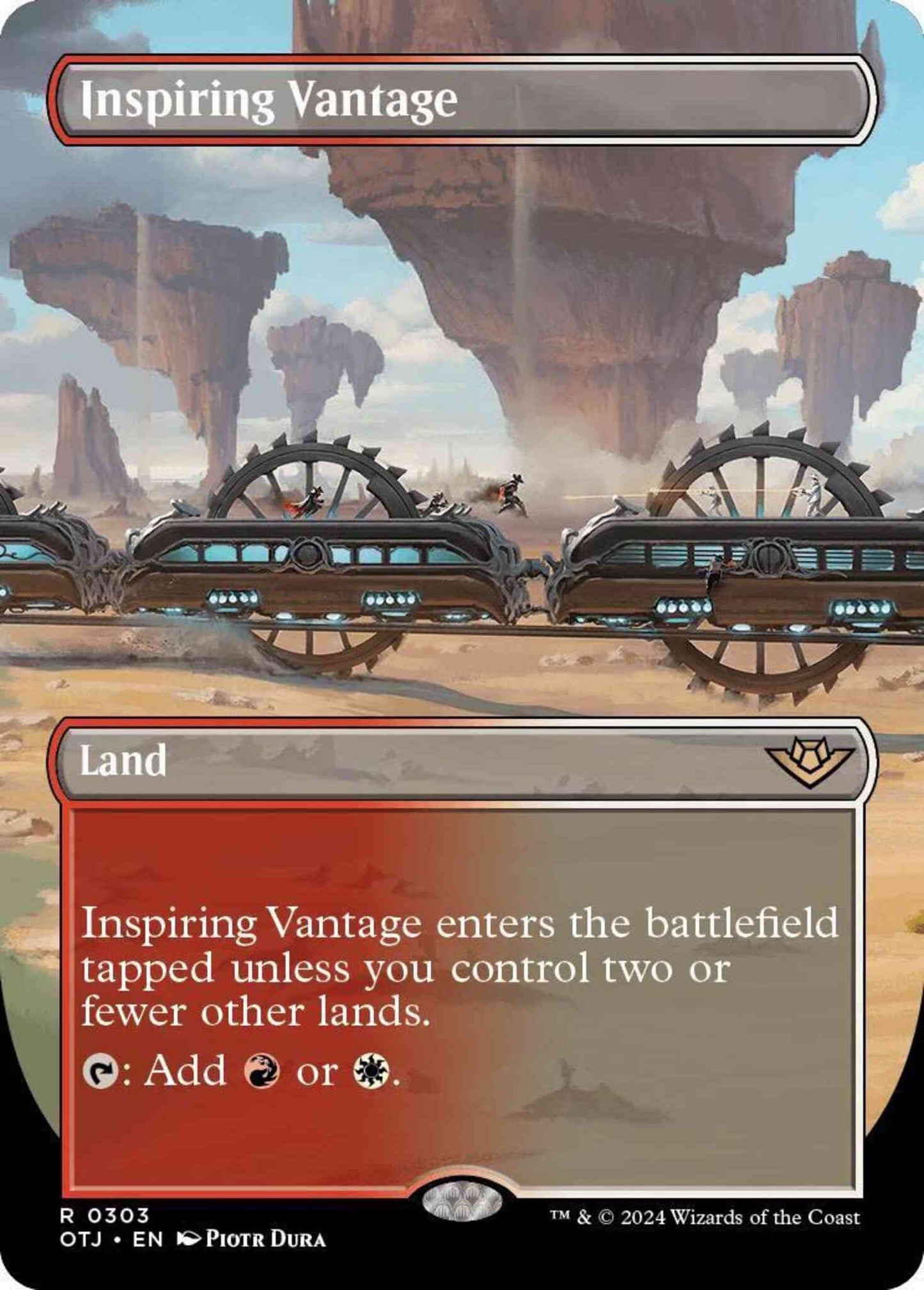 Inspiring Vantage [303] [Borderless] [Outlaws of Thunder Junction] [Non-Foil]