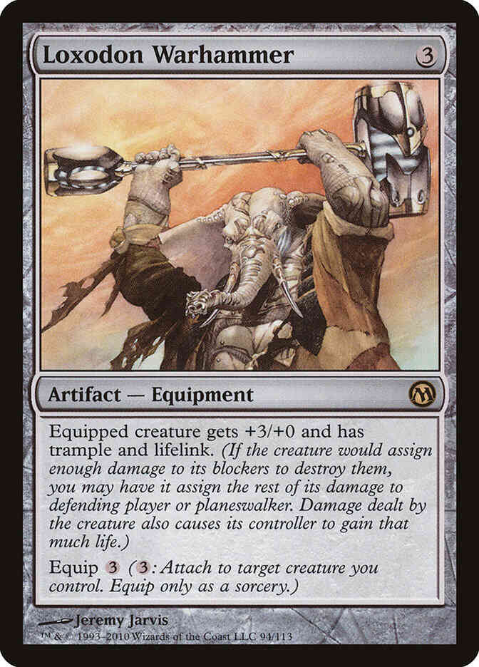 Loxodon Warhammer [94] [Duels of the Planeswalkers] [Non-Foil]
