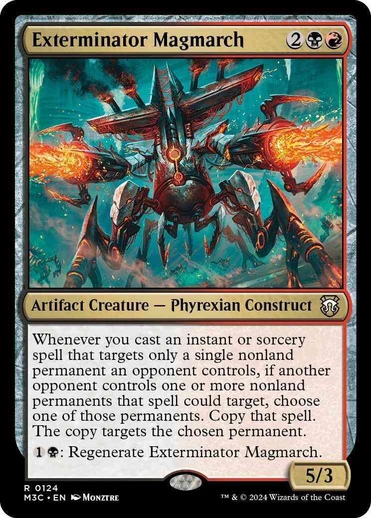 Exterminator Magmarch [124] [Modern Horizons 3: Commander] [Non-Foil]
