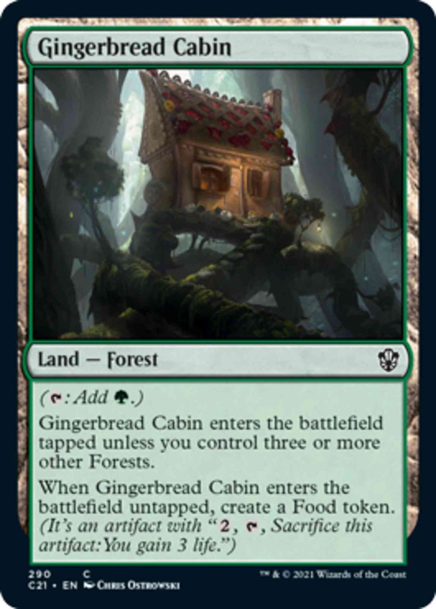 Gingerbread Cabin [290] [Commander 2021] [Non-Foil]
