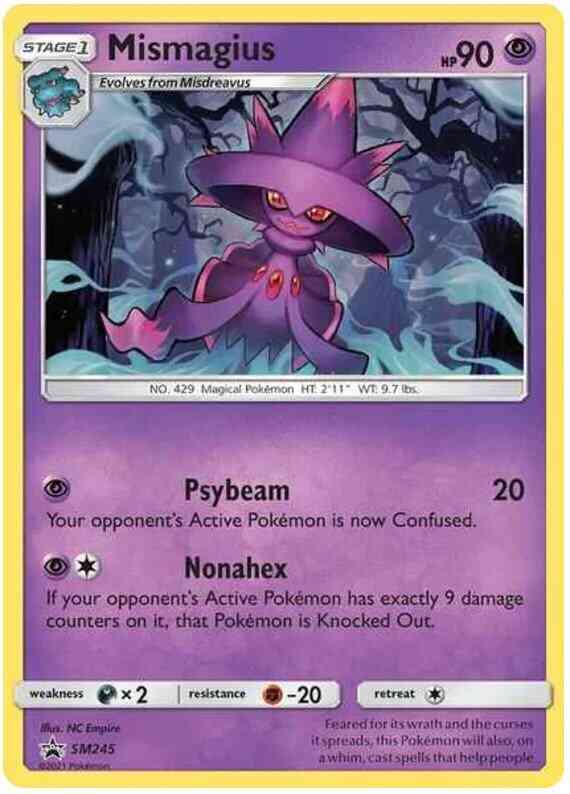 Mismagius - sm245 - Promo [SMP-sm245] [Non-Holo]