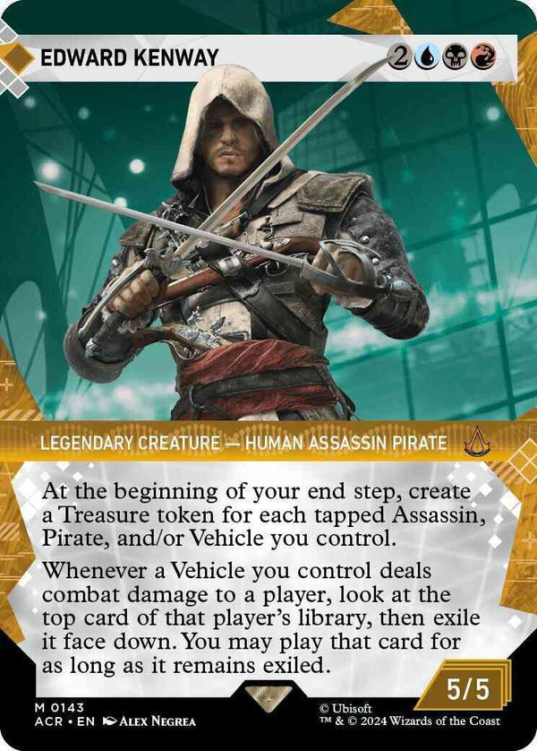 Edward Kenway [143] [Memory Corridor Showcase] [Assassin's Creed] [Non-Foil]