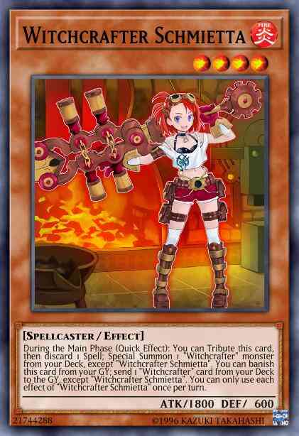 Witchcrafter Schmietta - MP20-EN221 - Ultra Rare - 1st Edition
