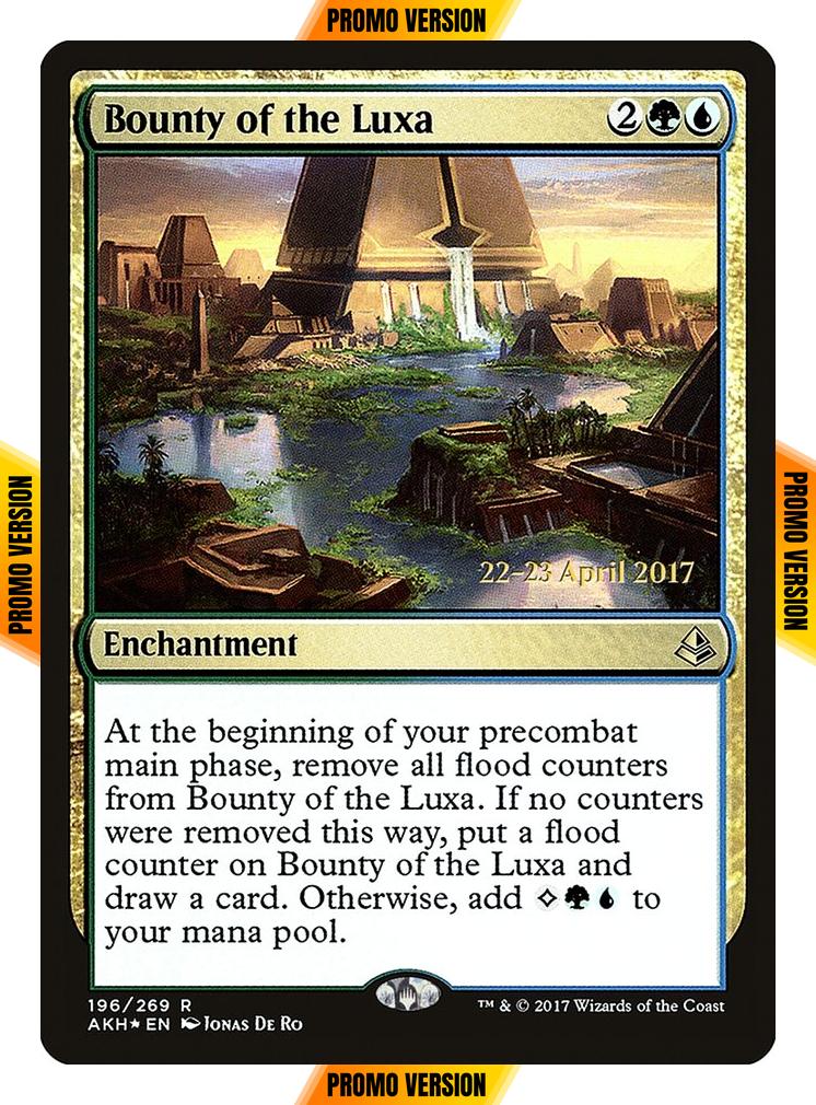 Bounty of the Luxa [196s] [Amonkhet Promos] [Foil]