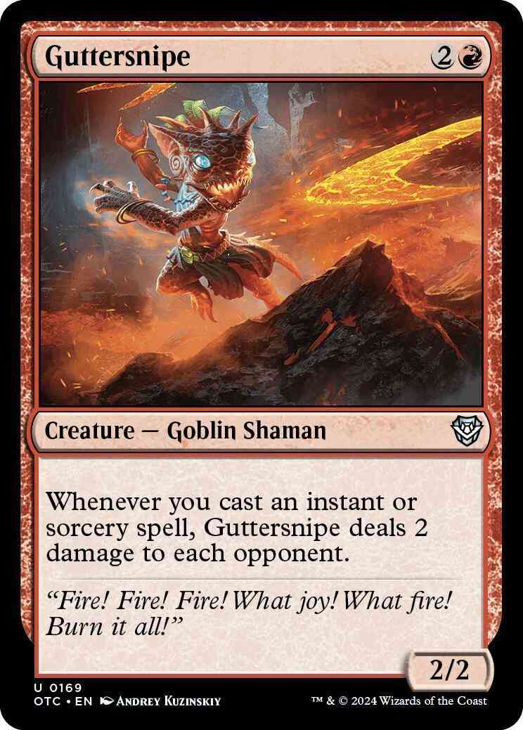 Guttersnipe [169] [Outlaws of Thunder Junction: Commander] [Non-Foil]