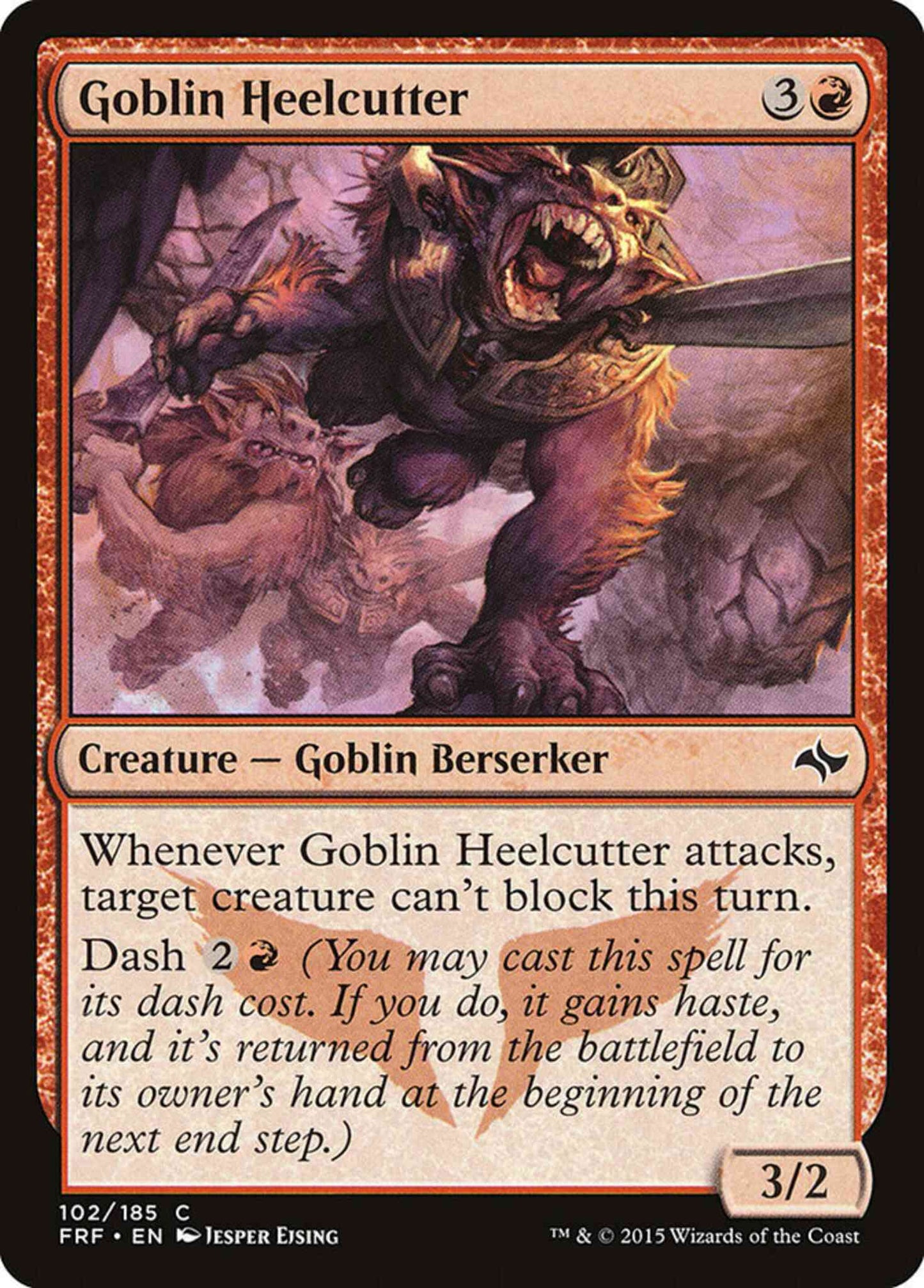 Goblin Heelcutter [102] [Fate Reforged] [Non-Foil]