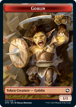 Dungeon of the Mad Mage Token (20) // Goblin Token (12) [Adventures in the Forgotten Realms: Tokens] [Non-Foil]