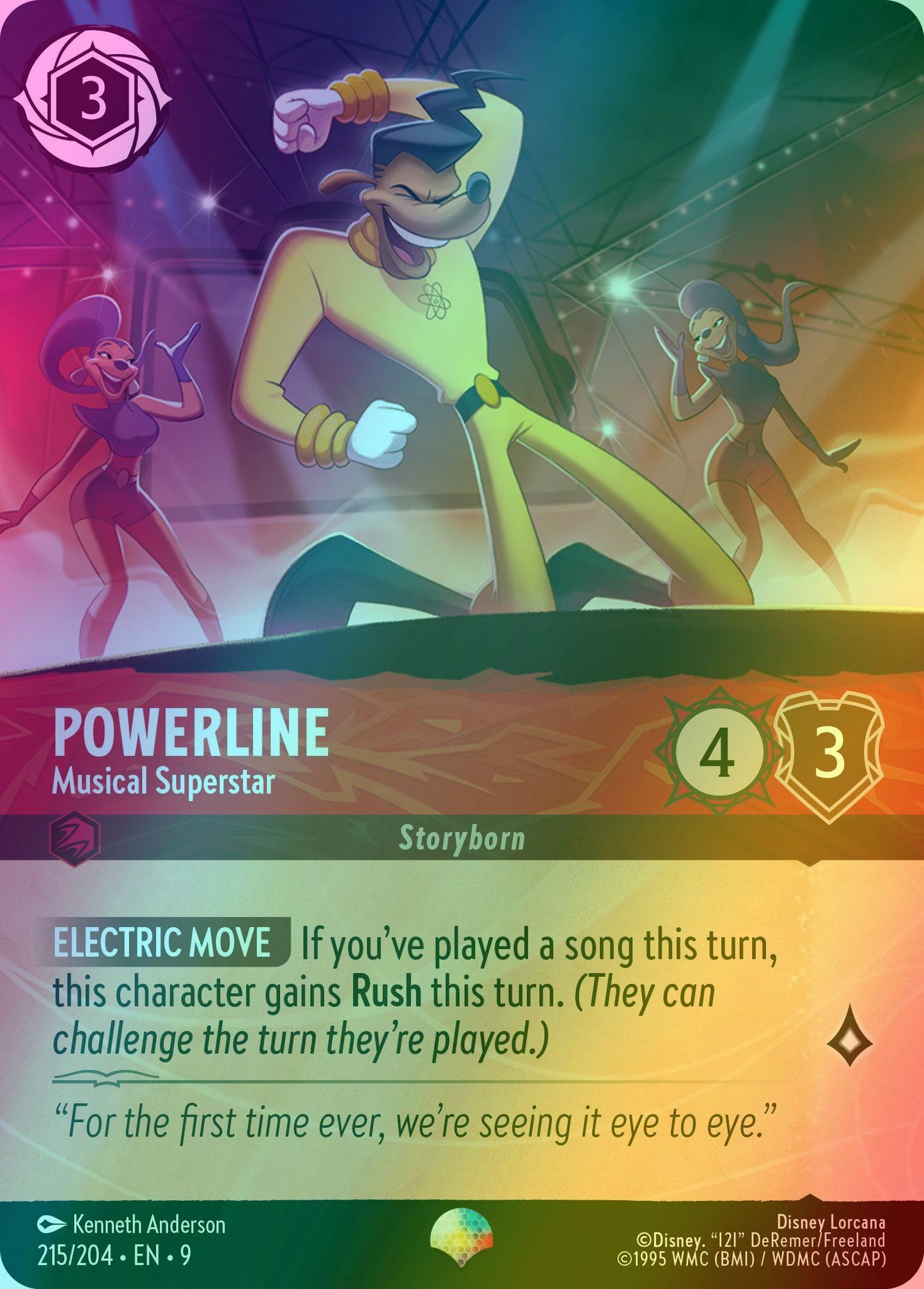Powerline - Musical Superstar (Epic) - 215/204 [Fabled] [Holofoil]