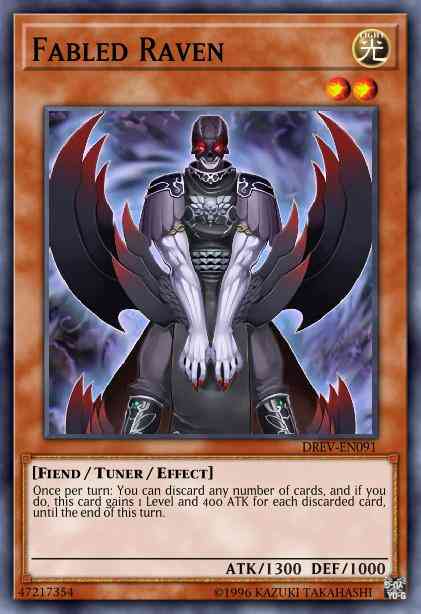 Fabled Raven - BP01-EN205 - Starfoil Rare - Unlimited