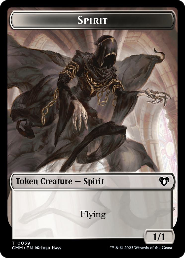 Bird Illusion Token (11) // Spirit Token (39) [Commander Masters: Tokens] [Non-Foil]