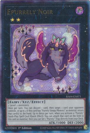 Epurrely Noir - RA04-EN071 - Ultimate Rare - 1st Edition