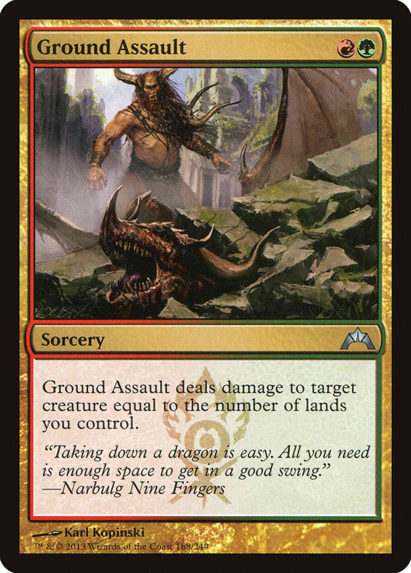 Ground Assault [168] [Gatecrash] [Non-Foil]
