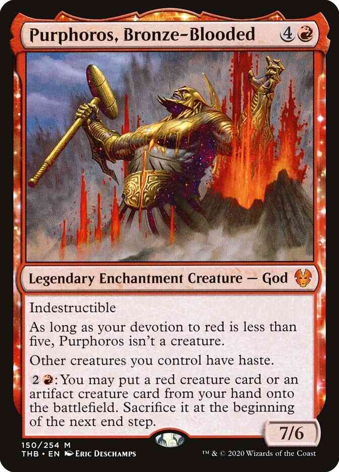 Purphoros, Bronze-Blooded [150] [Theros Beyond Death] [Non-Foil]