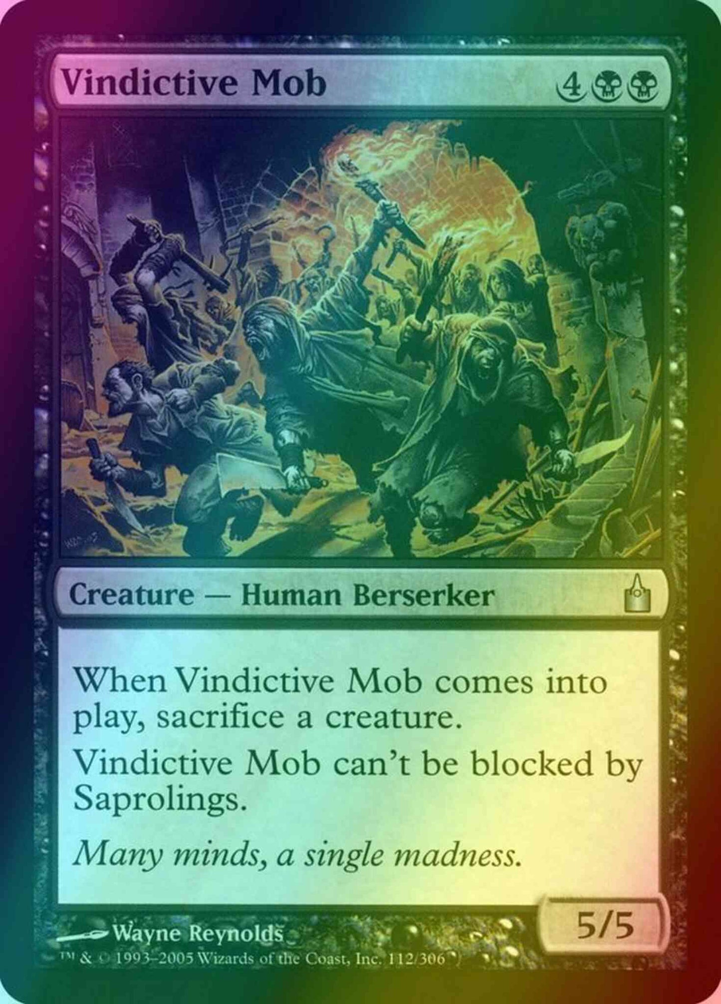 Vindictive Mob [112] [Ravnica City Of Guilds] [Foil]