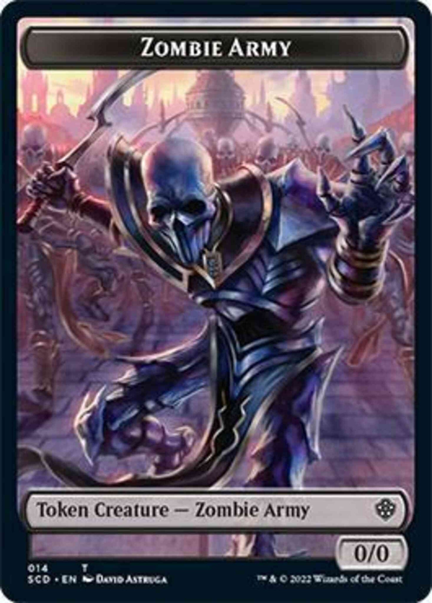 Zombie Army Token (14) // Zombie Token (13) [Starter Commander Decks: Tokens] [Non-Foil]