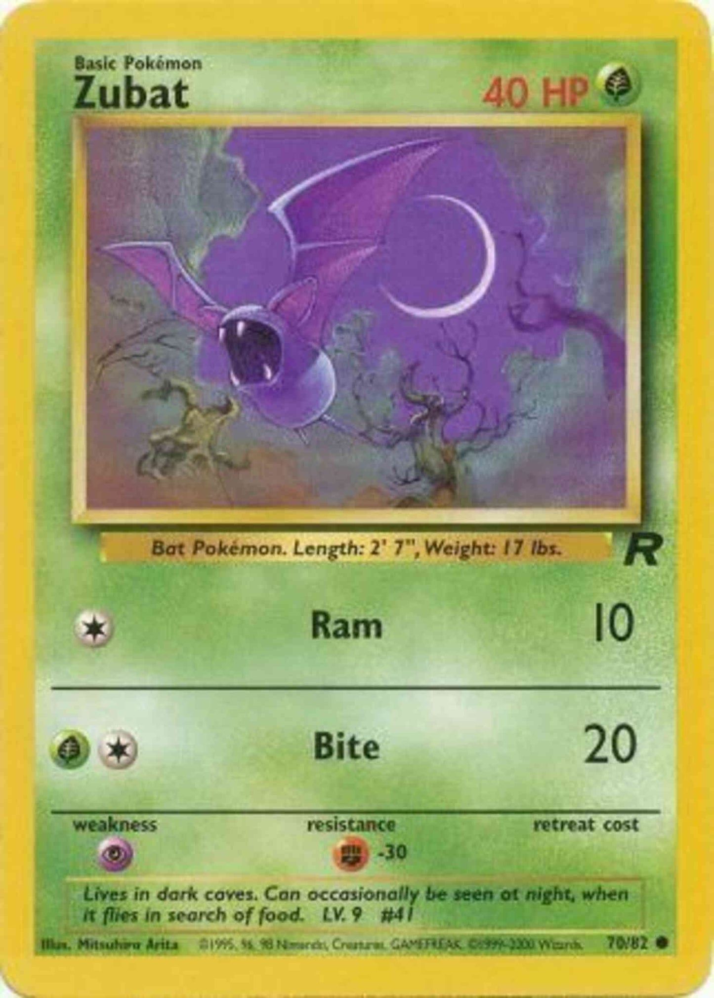 Zubat - 70/82 - Common - Unlimited [base5U-70] [Non-Holo]