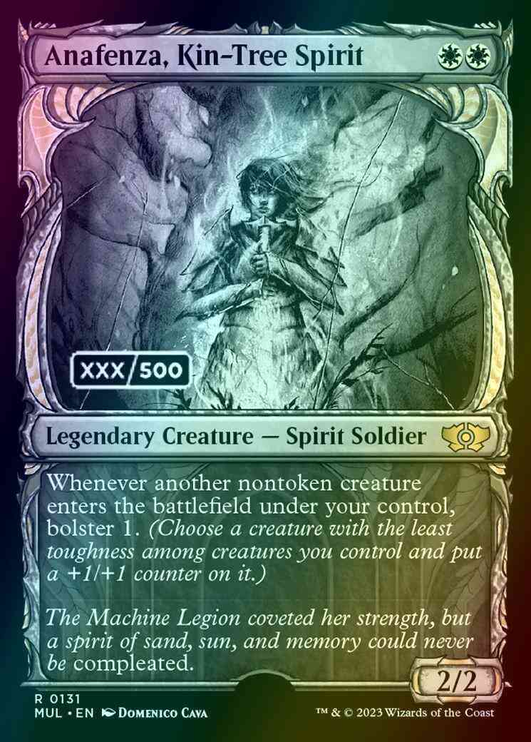 Anafenza, Kin-Tree Spirit - Serial Numbered [131z] [Planar Showcase] [Multiverse Legends] [Foil]
