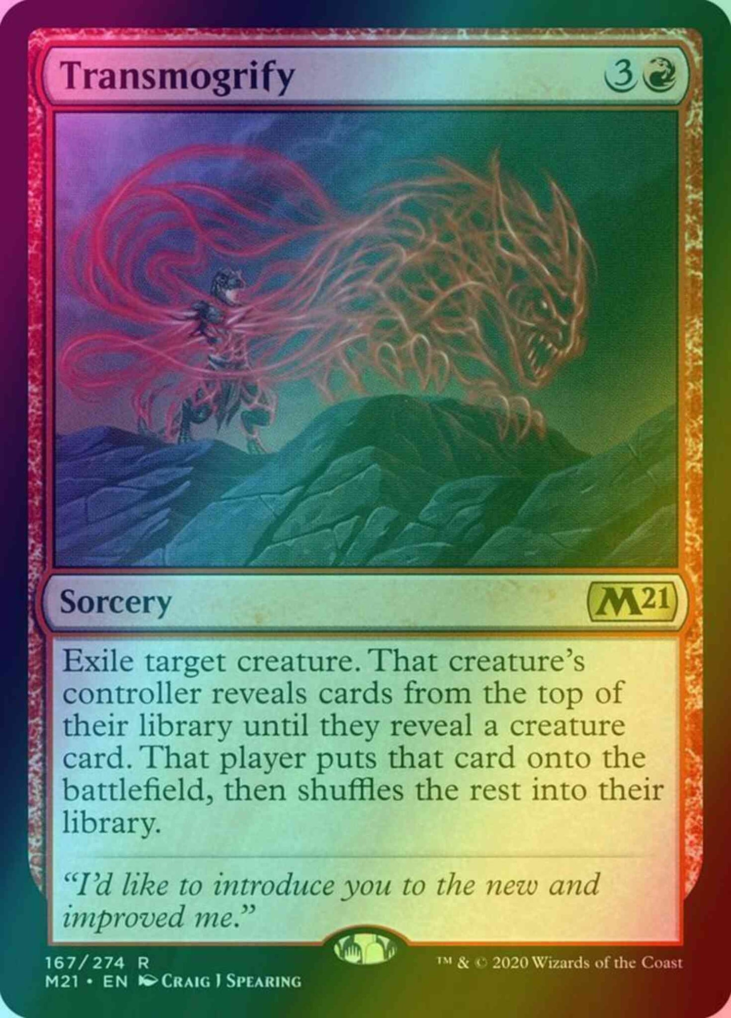 Transmogrify [167] [Core Set 2021] [Foil]