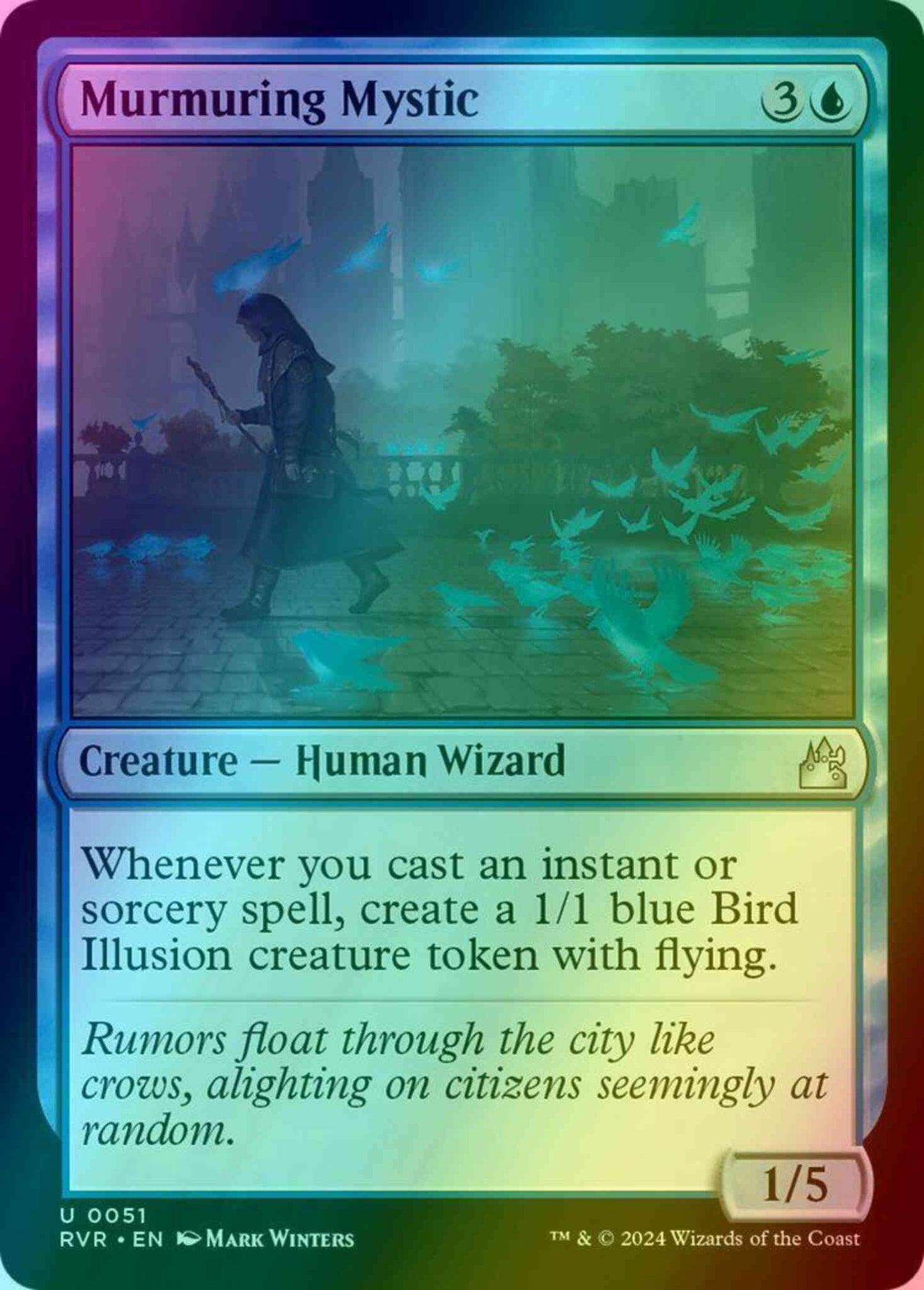 Murmuring Mystic [51] [Ravnica Remastered] [Foil]