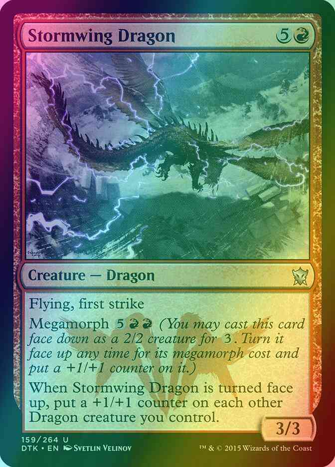 Stormwing Dragon [159] [Dragons Of Tarkir] [Foil]