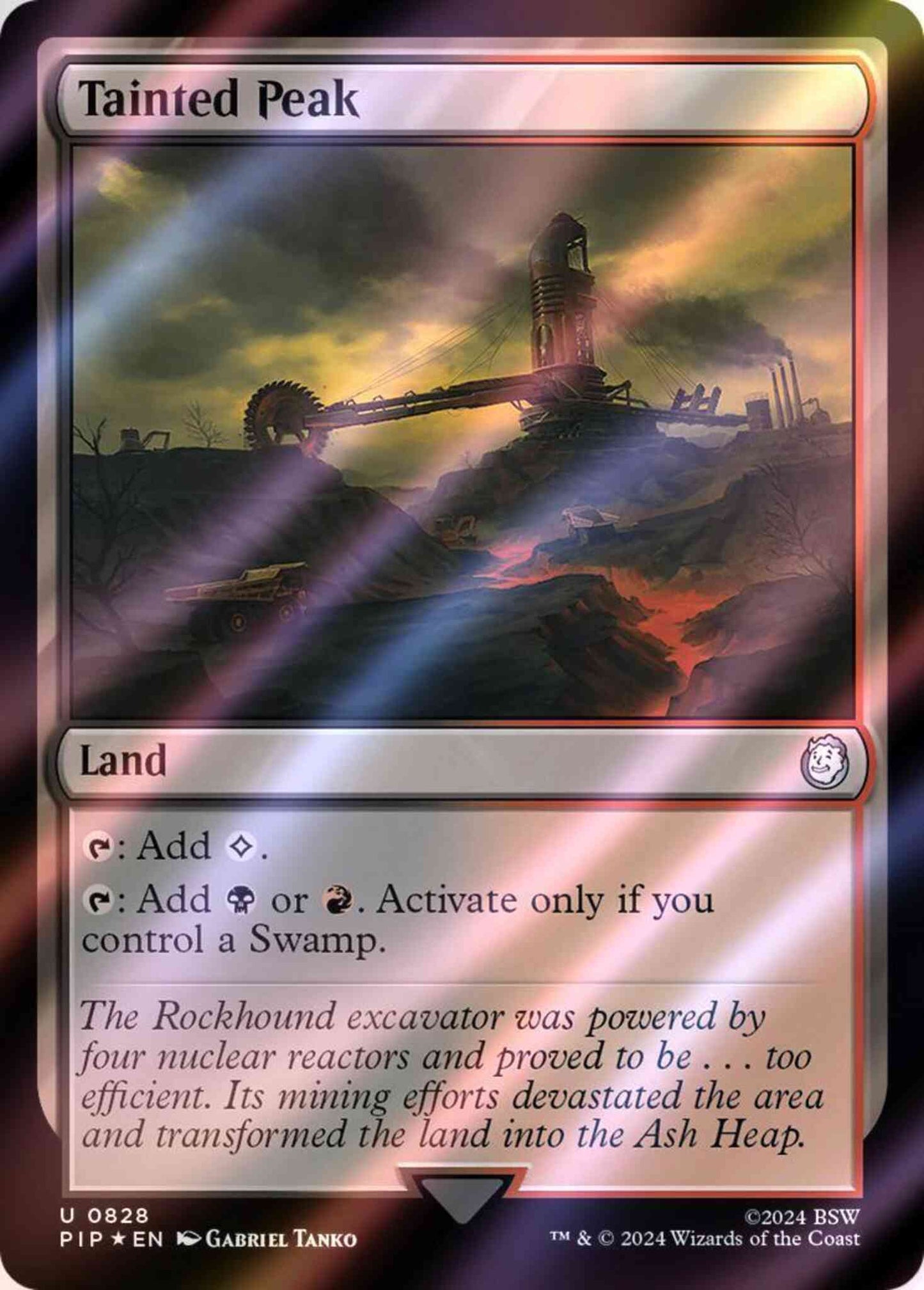 Tainted Peak [828] [Fallout] [Surge Foil]