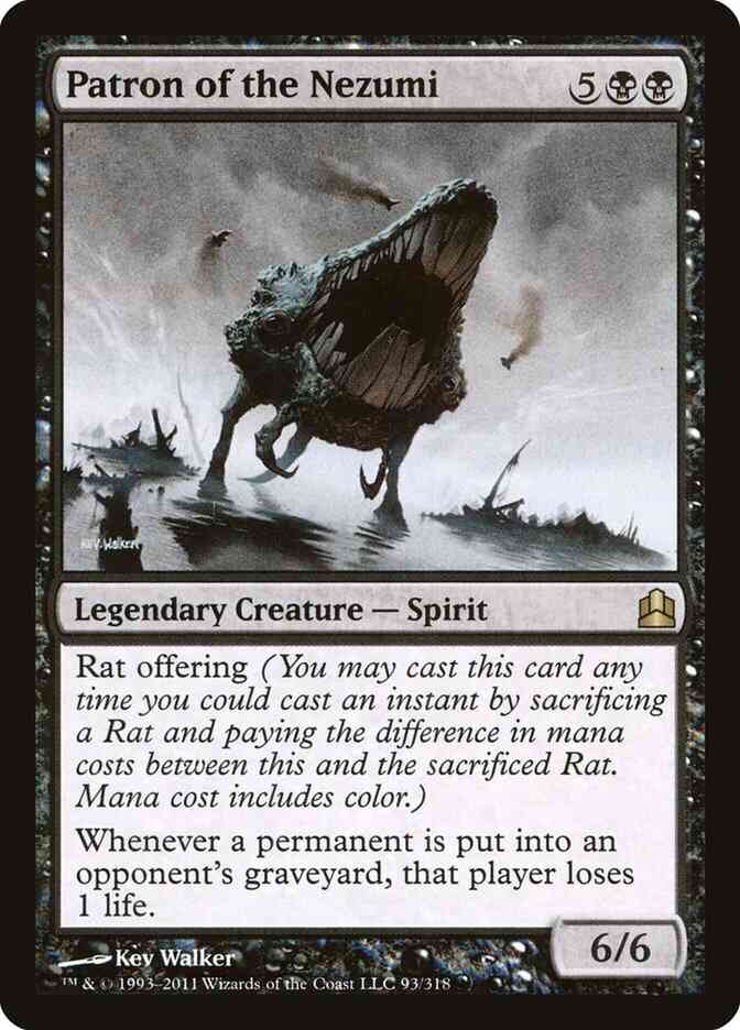 Patron of the Nezumi [93] [Commander 2011] [Non-Foil]
