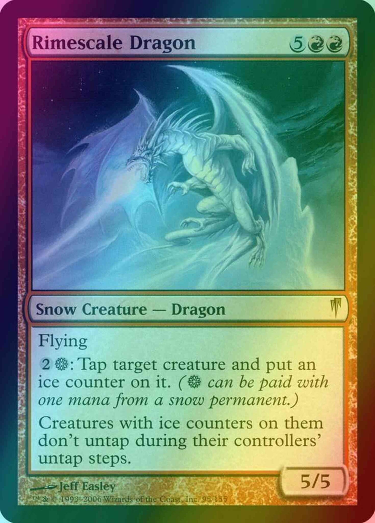 Rimescale Dragon [95] [Coldsnap] [Foil]
