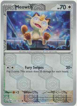 Meowth - 048/064 - Common [sv065-048] [Reverse Holo]