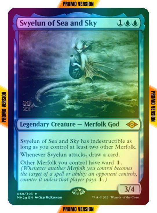 Svyelun of Sea and Sky [Prerelease] [69S] [Modern Horizons 2 Promos] [Foil]