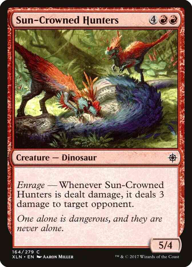 Sun-Crowned Hunters [164] [Ixalan] [Non-Foil]