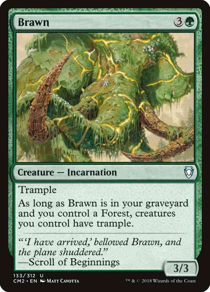 Brawn [133] [Commander Anthology Volume II] [Non-Foil]
