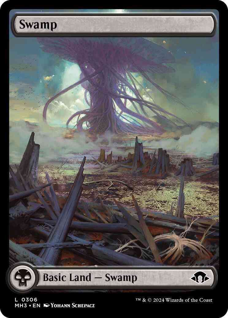 Swamp [306] [Full Art] [Modern Horizons 3] [Non-Foil]