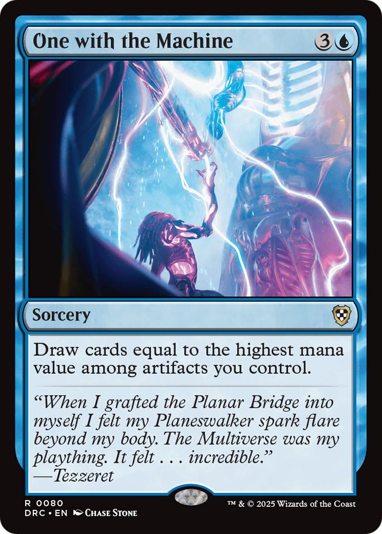 One with the Machine [80] [Aetherdrift: Commander] [Non-Foil]
