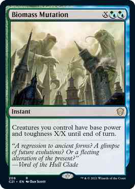 Biomass Mutation [209] [Commander 2021] [Non-Foil]