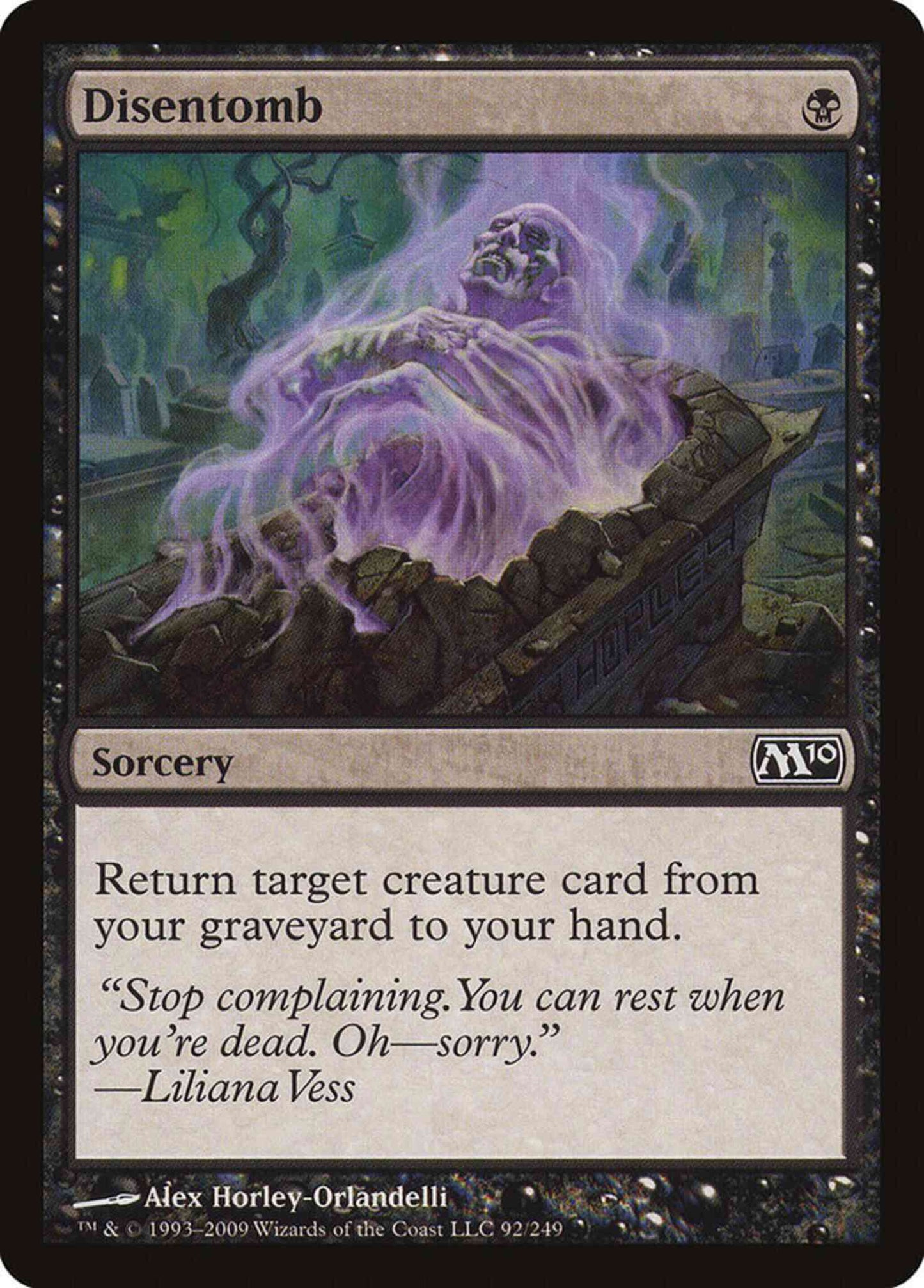 Disentomb [92] [Magic 2010] [Non-Foil]