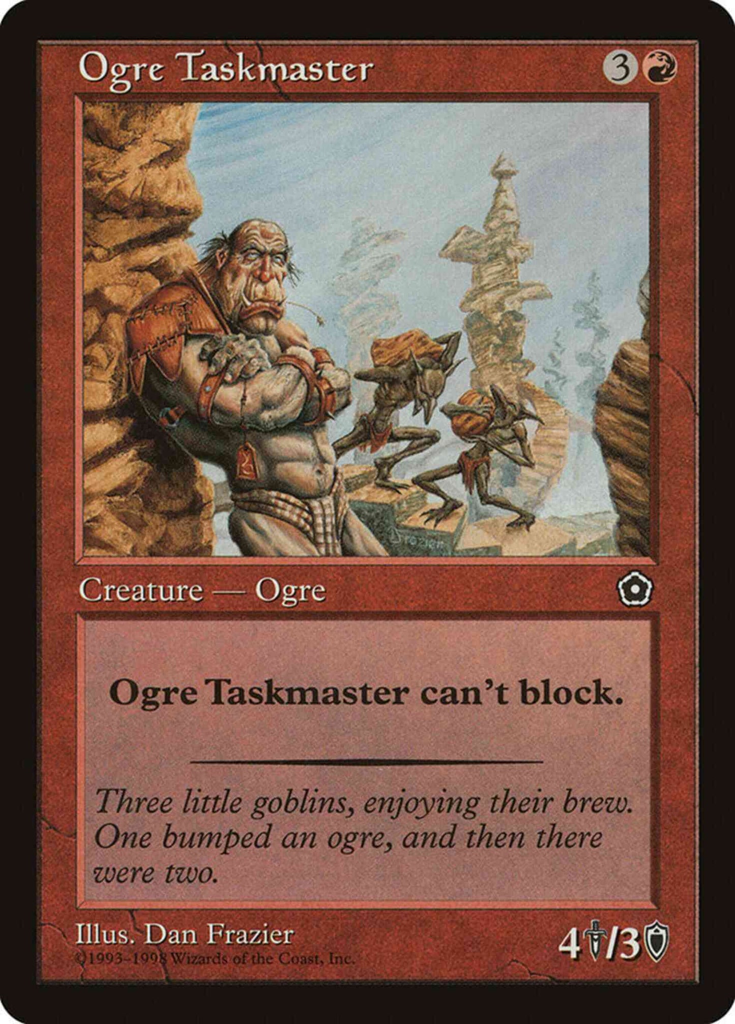 Ogre Taskmaster [112] [Portal Second Age] [Non-Foil]