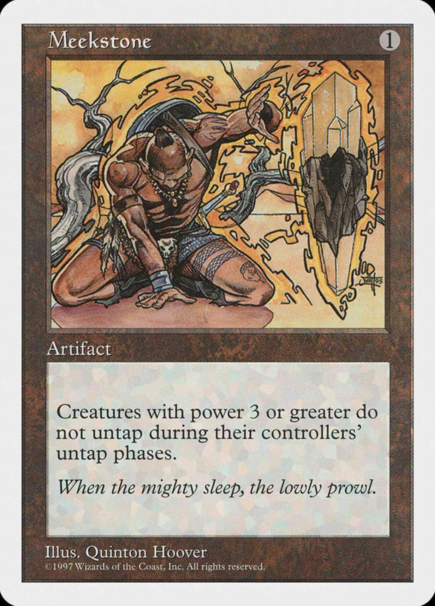 Meekstone [389] [Fifth Edition] [Non-Foil]