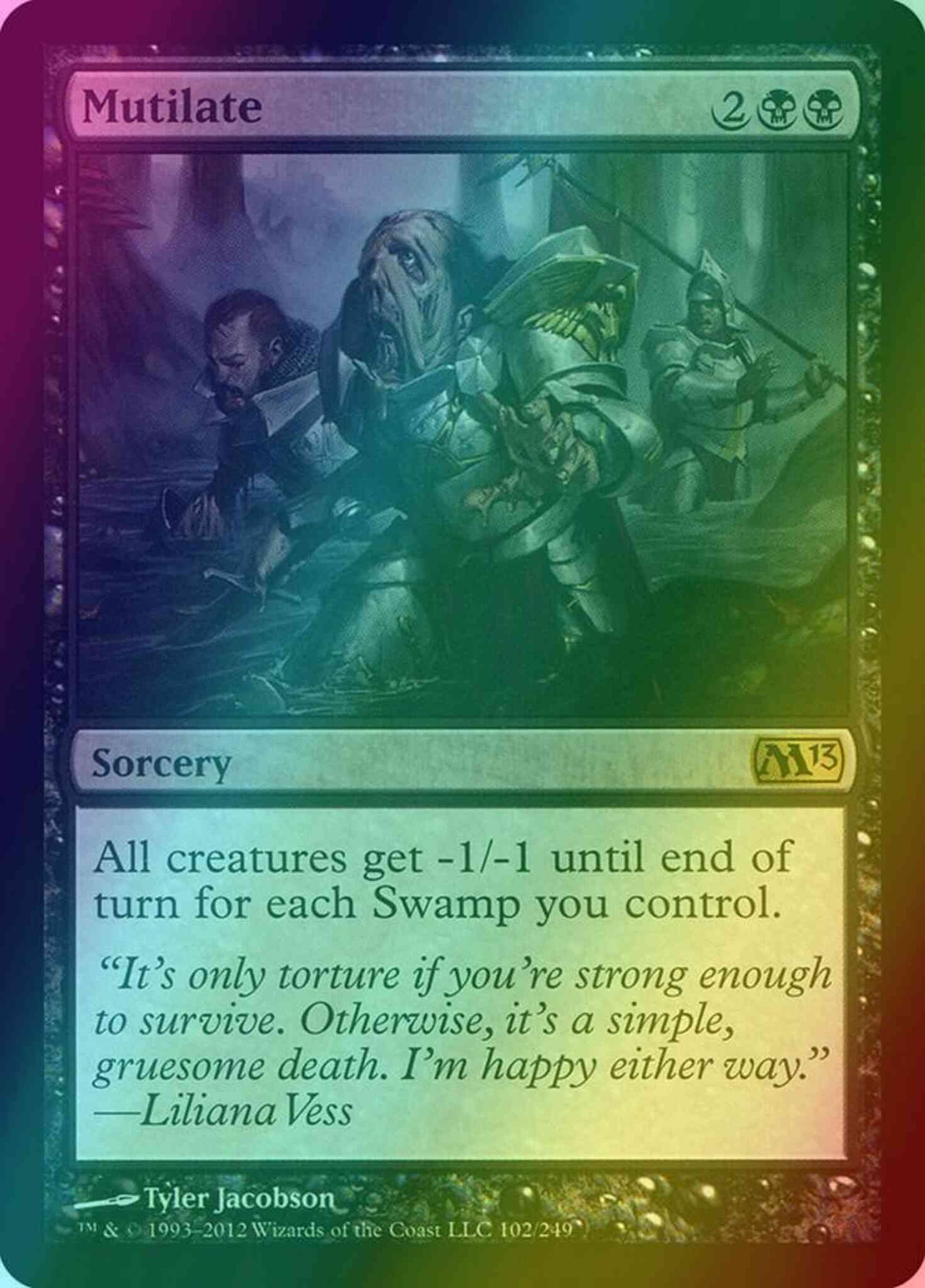 Mutilate [102] [Magic 2013] [Foil]